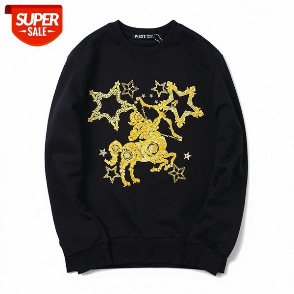 sagittarius constellation sweater cotton loose personality fashion trendy brand men and women youth long-sleeved shirt student jacket #mf7x, Black
sagittarius constellation sweater cotton loose personality fashion trendy brand men and women youth long-sleeved shirt student jacket #mf7x, Black