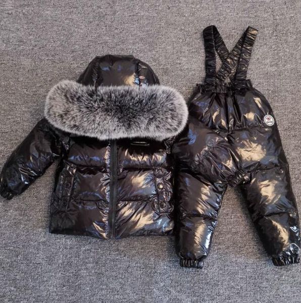 children ski suit -30 degree winter kids snowsuit duck down jacket for girl waterproof overall coat jumpsuit boys warm outerwear y1117, White
children ski suit -30 degree winter kids snowsuit duck down jacket for girl waterproof overall coat jumpsuit boys warm outerwear y1117, White
