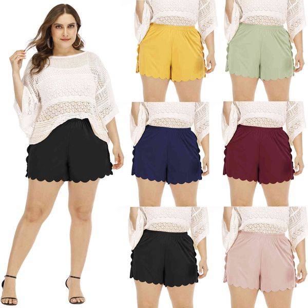 women's plus size large casual pants splicing solid wave ee loose shorts 2013
women's plus size large casual pants splicing solid wave ee loose shorts 2013