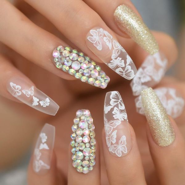 false nails mix&match coffin butterfly medium-long rhinestone art pattern pre-design golden glitter wholesale full cover, Red;gold
false nails mix&match coffin butterfly medium-long rhinestone art pattern pre-design golden glitter wholesale full cover, Red;gold