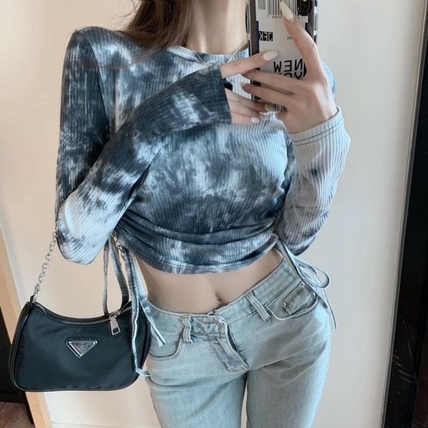 women's t-shirt short t shirt women slim high elasticity lace up woman korean clothes 2021 summer fashion womens long sleeve, White
women's t-shirt short t shirt women slim high elasticity lace up woman korean clothes 2021 summer fashion womens long sleeve, White