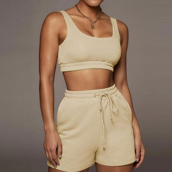 yoga outfit solid women sportswear two piece sets 2021 crop and drawstring shorts matching set summer athleisure outfits
yoga outfit solid women sportswear two piece sets 2021 crop and drawstring shorts matching set summer athleisure outfits
