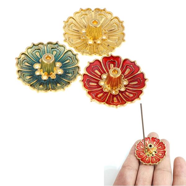 fragrance lamps 1pcs 9 holes lotus incense burner holder flower statue censer plate base plug for sticks & cone home decoration part
fragrance lamps 1pcs 9 holes lotus incense burner holder flower statue censer plate base plug for sticks & cone home decoration part