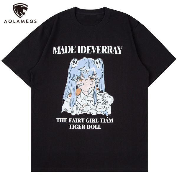 men's polos anime girl's print shirt from the blue manga shirts men's aolamegs do t, White;black
men's polos anime girl's print shirt from the blue manga shirts men's aolamegs do t, White;black