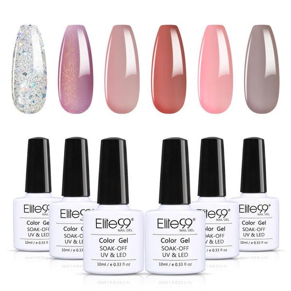 nail art kits elite99 6 pieces/lot shiny color gel polish set soak off hybrid varnishes 10ml glitter uv for manicure salon
nail art kits elite99 6 pieces/lot shiny color gel polish set soak off hybrid varnishes 10ml glitter uv for manicure salon