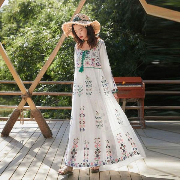 casual dresses vetement femme robe embroidery maxi 2021 fall elegant floral causal muslim dress turkey arabic loose clothing, Black;gray
casual dresses vetement femme robe embroidery maxi 2021 fall elegant floral causal muslim dress turkey arabic loose clothing, Black;gray