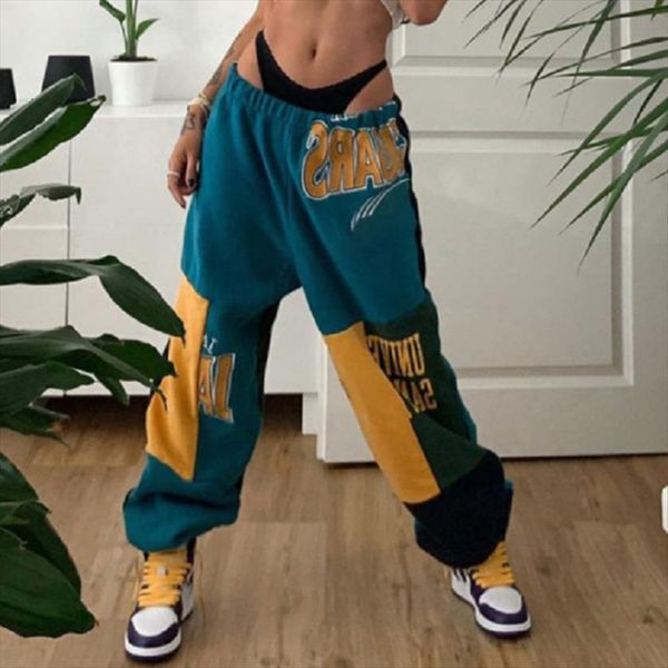 yellow splicing letter print harajuku women pant harem fashion wide leg casual sweatpants spring streetwear lady trousers, Black;white
yellow splicing letter print harajuku women pant harem fashion wide leg casual sweatpants spring streetwear lady trousers, Black;white