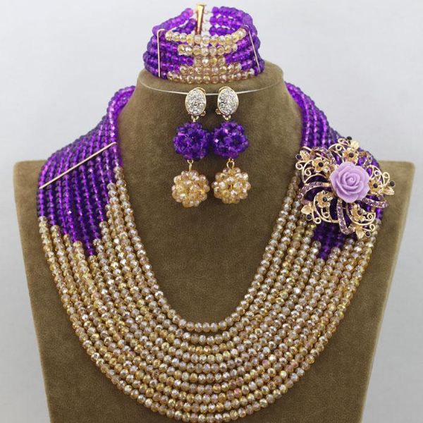 earrings & necklace nigerian wedding african beads jewelry sets 2021 costume set 10 rows bridal aij043, Silver
earrings & necklace nigerian wedding african beads jewelry sets 2021 costume set 10 rows bridal aij043, Silver