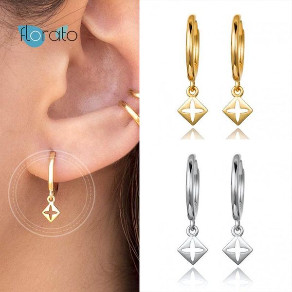 sterling silver metal hollow cross pendant hoop earrings for women gold color huggie fashion females jewelry gift &, Golden;silver
sterling silver metal hollow cross pendant hoop earrings for women gold color huggie fashion females jewelry gift &, Golden;silver