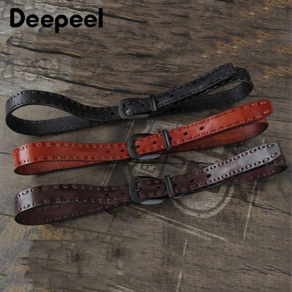 belts deepeel 1pc 2.8*105cm retro luxury geniune leather alloy pin buckle first layer cowskin girdle designer belt yb486, Black;brown
belts deepeel 1pc 2.8*105cm retro luxury geniune leather alloy pin buckle first layer cowskin girdle designer belt yb486, Black;brown