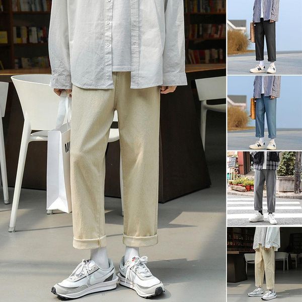 autumn cotton casual pants men's fashion solid color straight men streetwear loose hip-hop korean wide-leg mens, Black
autumn cotton casual pants men's fashion solid color straight men streetwear loose hip-hop korean wide-leg mens, Black