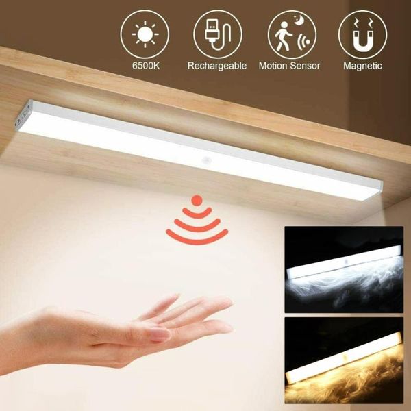 led closet light usb rechargeable under cabinet lightening stick-on motion sensor wardrobe with magnetic strip
led closet light usb rechargeable under cabinet lightening stick-on motion sensor wardrobe with magnetic strip