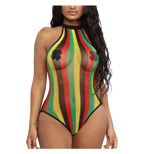 women's swimwear fast deliver women color matching halterneck mesh bikini one-piece swimsuit de playa traje baño, White;black
women's swimwear fast deliver women color matching halterneck mesh bikini one-piece swimsuit de playa traje baño, White;black