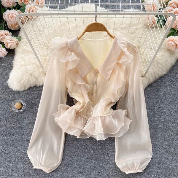 women's blouses & shirts korean chic sweet blouse shirt spring autumn v-neck ruched long sleeve slim fit ruffles ladies white/pink
women's blouses & shirts korean chic sweet blouse shirt spring autumn v-neck ruched long sleeve slim fit ruffles ladies white/pink