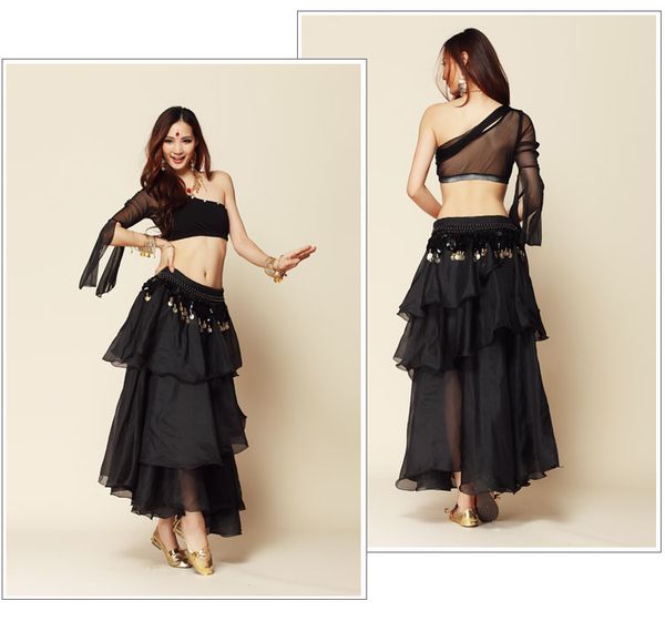 belly dance set one shoulder transparent gauze layered dress set bellydance costume 3pcs skirt&belt 8 colors m/l, Black;red
belly dance set one shoulder transparent gauze layered dress set bellydance costume 3pcs skirt&belt 8 colors m/l, Black;red