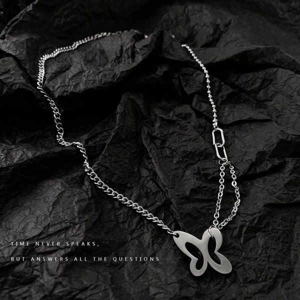 chains creative necklace woman butterfly necklaces women pendant ladies jewellery lady jewelry trendy korean alloy collier, Silver
chains creative necklace woman butterfly necklaces women pendant ladies jewellery lady jewelry trendy korean alloy collier, Silver