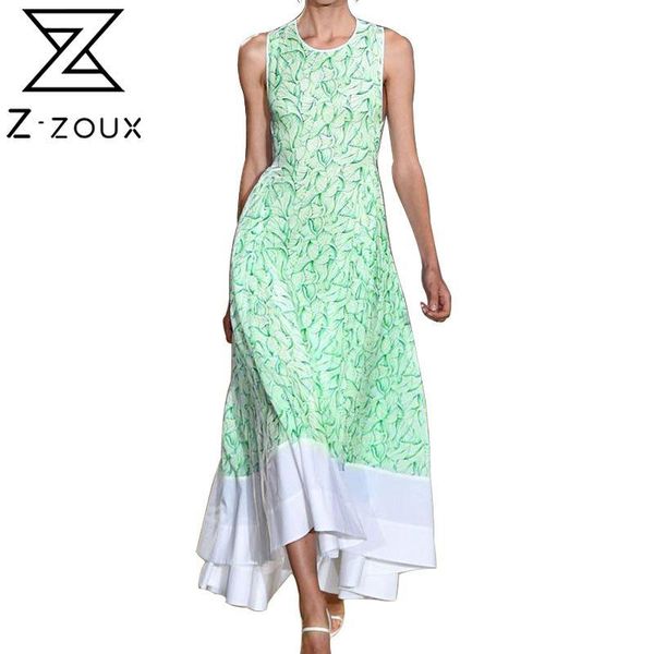 women dress sleeveless color matching printing dresses plus size long bohemian for fashion 210524, Black;gray
women dress sleeveless color matching printing dresses plus size long bohemian for fashion 210524, Black;gray