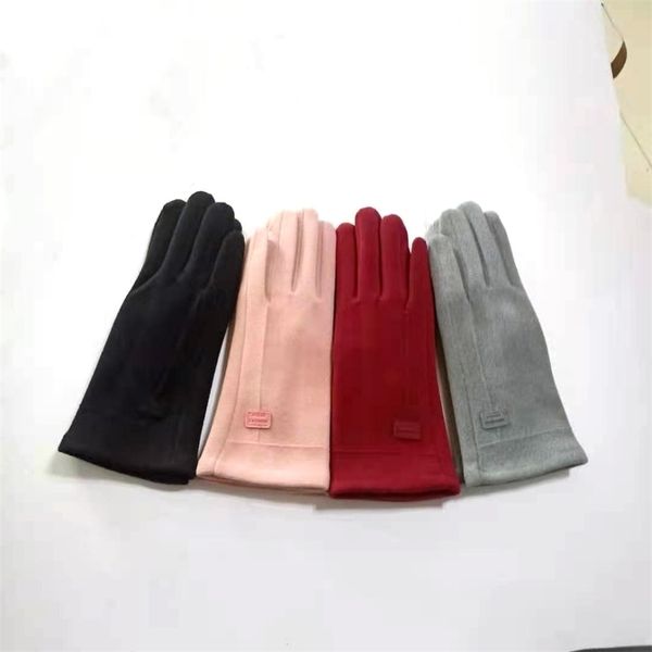 women's gloves spring and autumn winter fashion simple outdoor warm thick riding velvet, Black
women's gloves spring and autumn winter fashion simple outdoor warm thick riding velvet, Black