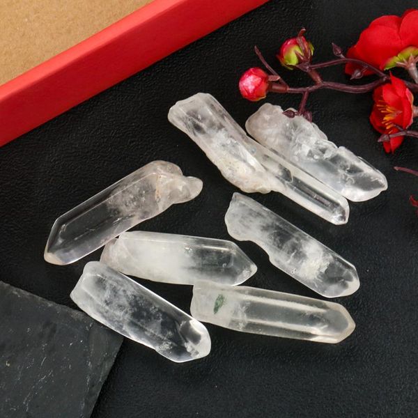 charms 100g natural clear healing crystal prism gem stone quartz single column decoration pointed polished diy craft jewelry finding, Bronze;silver
charms 100g natural clear healing crystal prism gem stone quartz single column decoration pointed polished diy craft jewelry finding, Bronze;silver