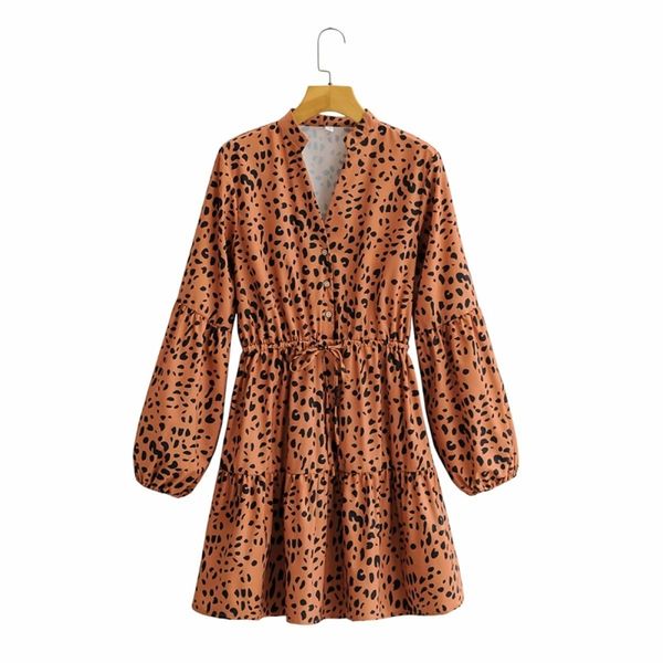 vianteg woman brown leopard sashes shirt dress spring fashion ladies v neck mini es female elegant a-line 210515, Black;gray
vianteg woman brown leopard sashes shirt dress spring fashion ladies v neck mini es female elegant a-line 210515, Black;gray