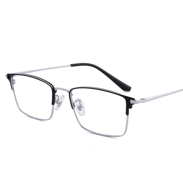 fashion sunglasses frames men titanium flexible temple optical prescription eyewear frame rectangle glasses spectacles eyeglasses, Black
fashion sunglasses frames men titanium flexible temple optical prescription eyewear frame rectangle glasses spectacles eyeglasses, Black