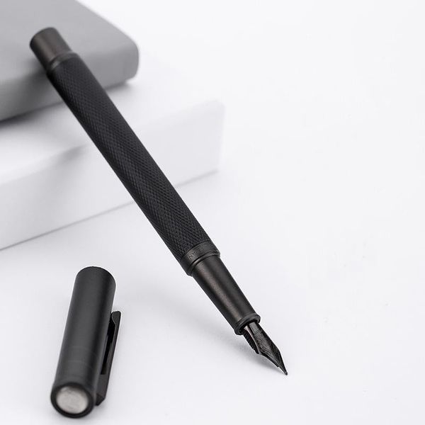 fountain pen with luxury set 0.4/0.5mm black f nib converter steel ink pens simple business signing writing
fountain pen with luxury set 0.4/0.5mm black f nib converter steel ink pens simple business signing writing