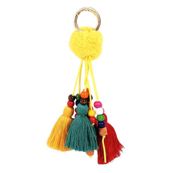 keychains manilai bohemian handmade bag pendant women charm pompom keychain multicolor cotton tassels big ball key chain accessories, Silver
keychains manilai bohemian handmade bag pendant women charm pompom keychain multicolor cotton tassels big ball key chain accessories, Silver