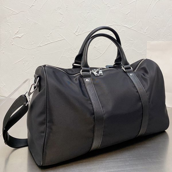 fashion duffle bag men triple black nylon travel bags mens handle luggage gentleman business tote with shoulder strap
fashion duffle bag men triple black nylon travel bags mens handle luggage gentleman business tote with shoulder strap