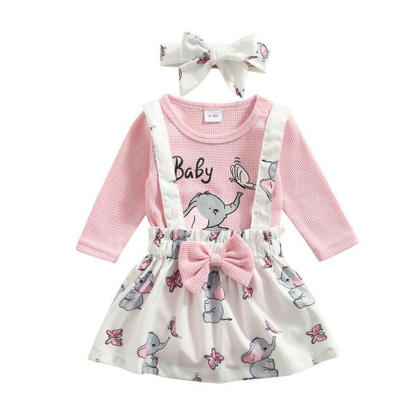 clothing sets baby girl fall spring clothes suit cartoon elephant long sleeve romper suspender skirt & headband baby's sets0-24m, White
clothing sets baby girl fall spring clothes suit cartoon elephant long sleeve romper suspender skirt & headband baby's sets0-24m, White