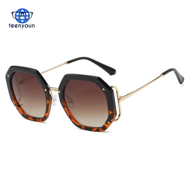sunglasses teenyoun polygonal brand designer for female shades ladies sun glasses oculos square frame luxury women uv400 fda, White;black
sunglasses teenyoun polygonal brand designer for female shades ladies sun glasses oculos square frame luxury women uv400 fda, White;black