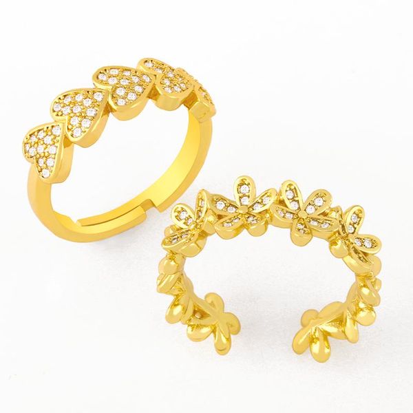 pave heart open cuff rings for women crystal white stone flower stackable adjustable zirconia jewelry gift rigj88 cluster, Golden;silver
pave heart open cuff rings for women crystal white stone flower stackable adjustable zirconia jewelry gift rigj88 cluster, Golden;silver