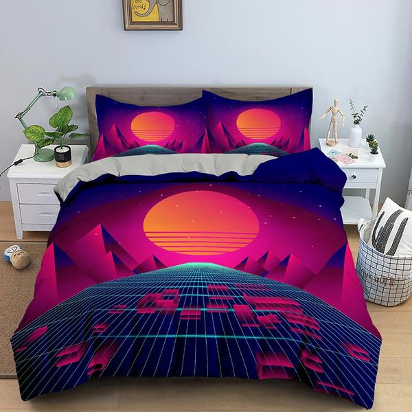 bedding sets abstract sunset pattern soft microfiber duvet cover with pillowcases comforter set full king bedclothes
bedding sets abstract sunset pattern soft microfiber duvet cover with pillowcases comforter set full king bedclothes