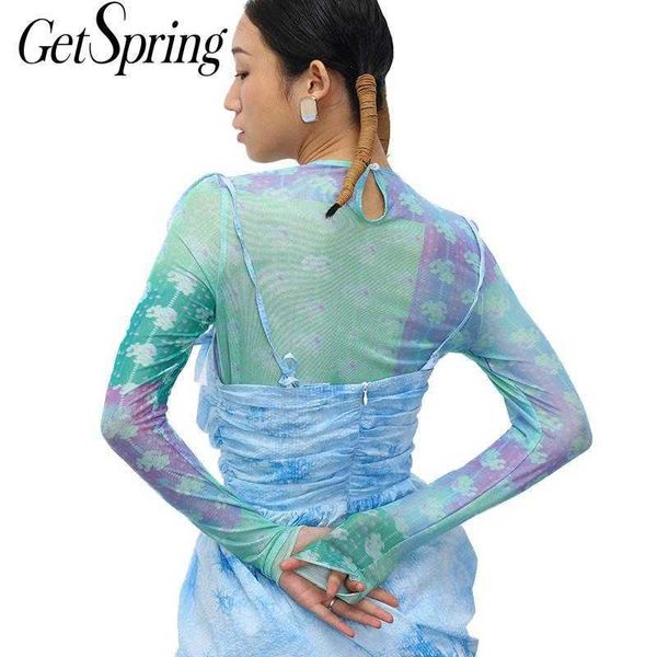 getspring women t shirt printed shirts elastic mesh bottoming -shirt long sleeve ee female s shirt spring 210601, White
getspring women t shirt printed shirts elastic mesh bottoming -shirt long sleeve ee female s shirt spring 210601, White