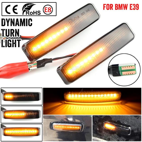 emergency lights 2pcs dynamic led turn signal side marker flowing sequential blinker light for 5 series 5er e39 mod. bj. 12/95 - 6/03
emergency lights 2pcs dynamic led turn signal side marker flowing sequential blinker light for 5 series 5er e39 mod. bj. 12/95 - 6/03