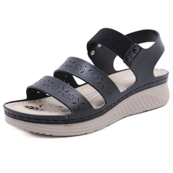 women's sandals summer casual beach shoes simplicity female wedges large size ladies sandalias de mujer qq181, Black
women's sandals summer casual beach shoes simplicity female wedges large size ladies sandalias de mujer qq181, Black