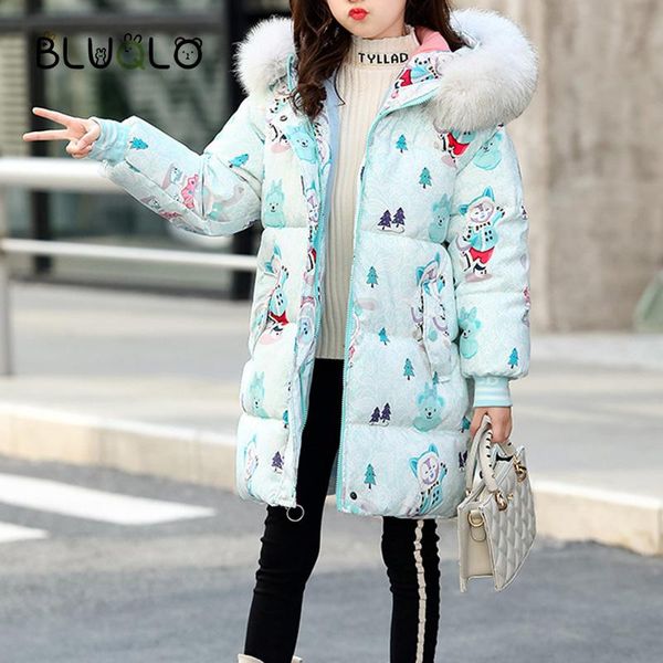 down coat children's fur-collar jacket boys and girls winter warmth thick fur collar large for children christmas cute, Blue;gray
down coat children's fur-collar jacket boys and girls winter warmth thick fur collar large for children christmas cute, Blue;gray