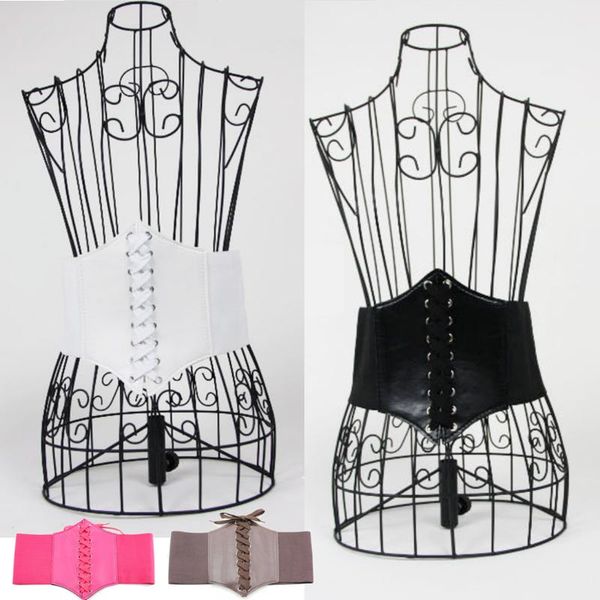 belts women front tie up waist belt ultra plus wide faux leather elastic corset all match dress girl clothes decoration, Black;brown
belts women front tie up waist belt ultra plus wide faux leather elastic corset all match dress girl clothes decoration, Black;brown