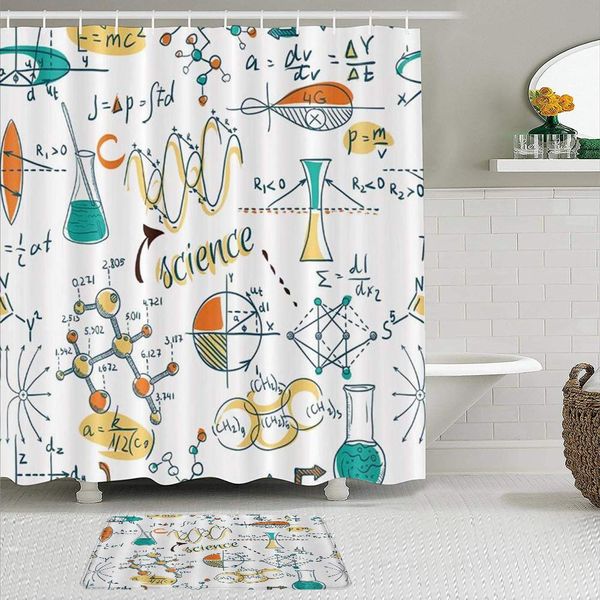 fabric shower curtain and mats set,college science lab objects doodle vintage style sketches,waterproof bath curtains with 12
fabric shower curtain and mats set,college science lab objects doodle vintage style sketches,waterproof bath curtains with 12