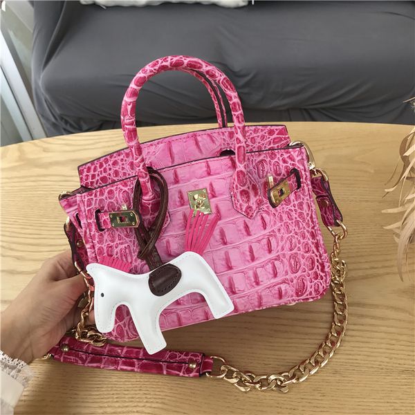 2020 dear new crocodile pattern bag genuine leather womens bag handbag fashion chain small bag crocodile back shoulder
2020 dear new crocodile pattern bag genuine leather womens bag handbag fashion chain small bag crocodile back shoulder