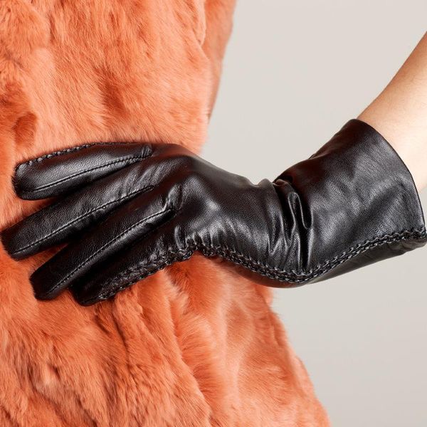 five fingers gloves female sheepskin genuine leather winter warm thermal windproof ladies black m l xl, Blue;gray
five fingers gloves female sheepskin genuine leather winter warm thermal windproof ladies black m l xl, Blue;gray