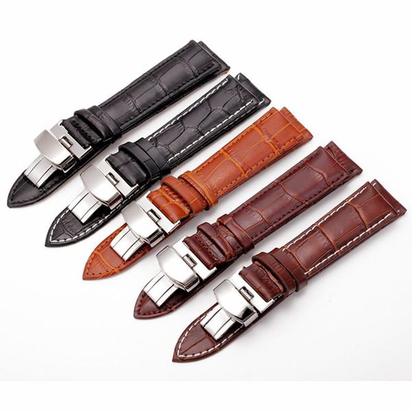 watch bands 12 13 14 16 17 18 19 20 21 22 24 mm genuine leather watchband butterfly buckle croco grain bracelet band strap, Black;brown
watch bands 12 13 14 16 17 18 19 20 21 22 24 mm genuine leather watchband butterfly buckle croco grain bracelet band strap, Black;brown