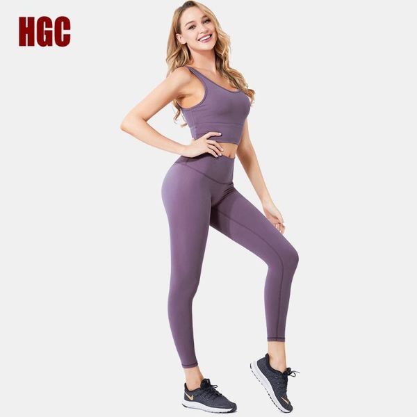 yoga outfit women high waist sports gym suit workout running stretchy training two-piece set solid color leggings tracksuit hgc
yoga outfit women high waist sports gym suit workout running stretchy training two-piece set solid color leggings tracksuit hgc