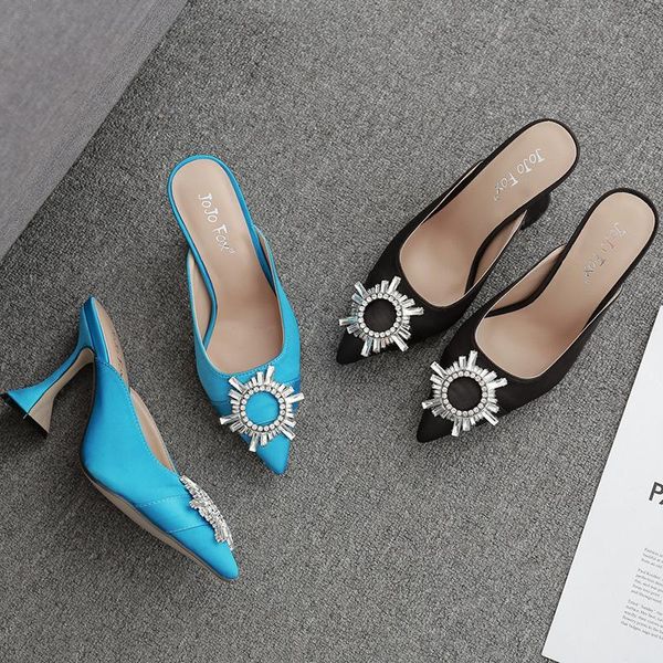 shoes woman 2021 slippers heels luxury slides pantofle female mule cover toe high designer mules rome fashion rubber fabric, Black
shoes woman 2021 slippers heels luxury slides pantofle female mule cover toe high designer mules rome fashion rubber fabric, Black
