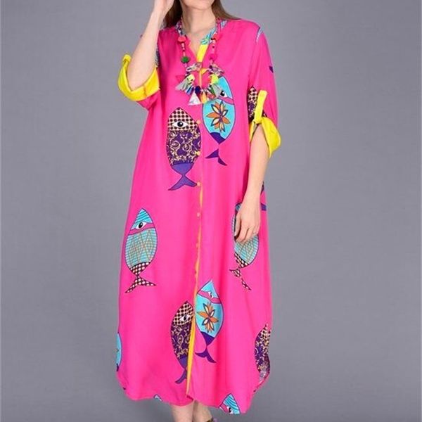 casual dresses mandarin collar fish pattern long summer and spring boho dress fashion women's clothing with 7 different color options u, Black;gray
casual dresses mandarin collar fish pattern long summer and spring boho dress fashion women's clothing with 7 different color options u, Black;gray