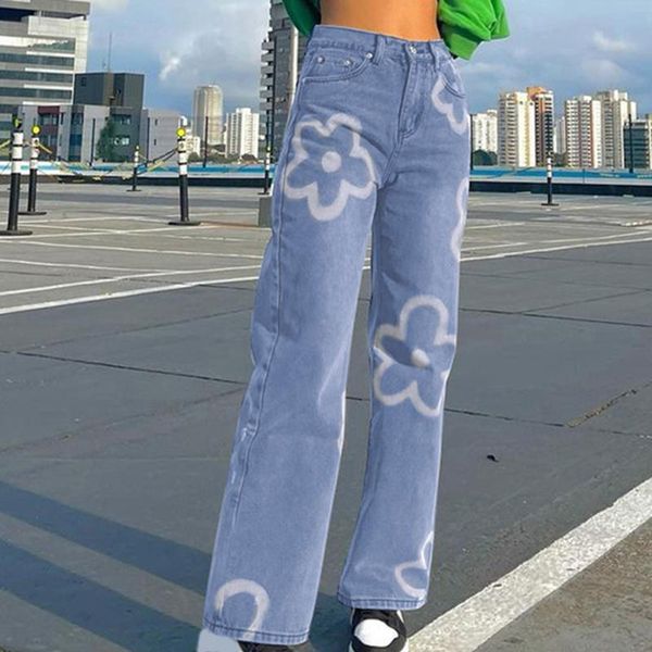 women's jeans floral print woman high waist mom denim straight leg pants loose long casual wide trousers blue washed streetwear
women's jeans floral print woman high waist mom denim straight leg pants loose long casual wide trousers blue washed streetwear