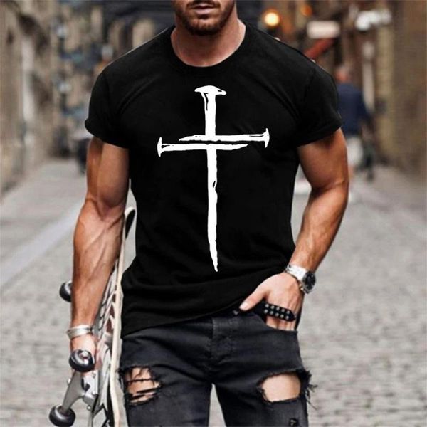 men's t-shirts printed round neck casual sports t-shirt short-sleeved pullover cotton 2021 fashion trend top, White;black
men's t-shirts printed round neck casual sports t-shirt short-sleeved pullover cotton 2021 fashion trend top, White;black