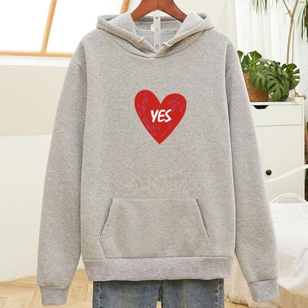 women's hoodies & sweatshirts autumn winter fleece harajuku yes in love heart print pullover thick loose women sweatshirt female casual, Black
women's hoodies & sweatshirts autumn winter fleece harajuku yes in love heart print pullover thick loose women sweatshirt female casual, Black