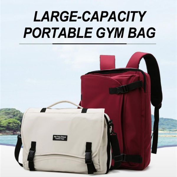 sport gym shoulder bag women fitness backpack large capacity waterproof multi-functional crossbody travel handbag x333a outdoor bags
sport gym shoulder bag women fitness backpack large capacity waterproof multi-functional crossbody travel handbag x333a outdoor bags