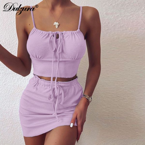 dulzura lace up dstring women two piece set crop camis strap mini skirt bodycon streetwear elegant matching outfit, Black;white
dulzura lace up dstring women two piece set crop camis strap mini skirt bodycon streetwear elegant matching outfit, Black;white
