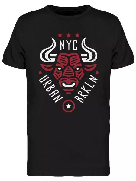 Angry Bull N Y C Tee Men's -Image by Shutterstock, White;black
Angry Bull N Y C Tee Men's -Image by Shutterstock, White;black